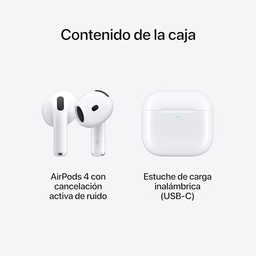 Apple AirPods 4 cancelación Activa de Ruido - Imagen 3