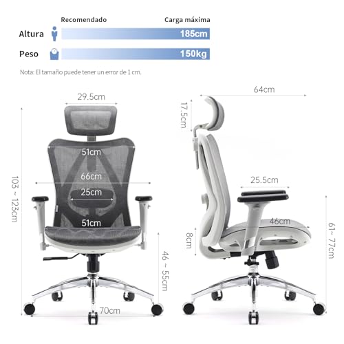 SIHOO M57 - Silla de Oficina ergonómica - Imagen 3