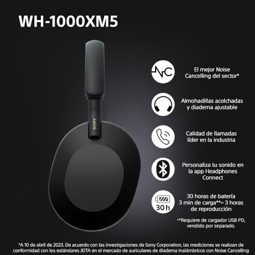 Sony WH-1000XM5 Noise Cancelling - Imagen 11