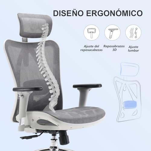 SIHOO M57 - Silla de Oficina ergonómica - Imagen 7