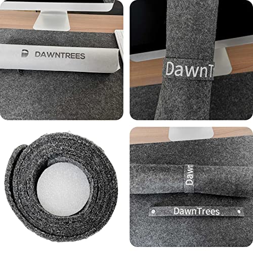DAWNTREES Alfombrilla de escritorio de fieltro - Imagen 8
