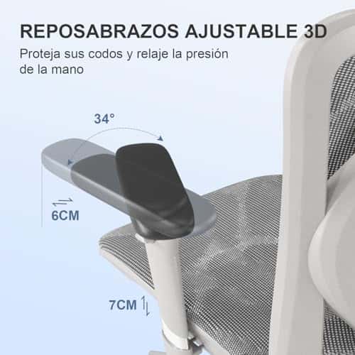 SIHOO M57 - Silla de Oficina ergonómica - Miniatura 5
