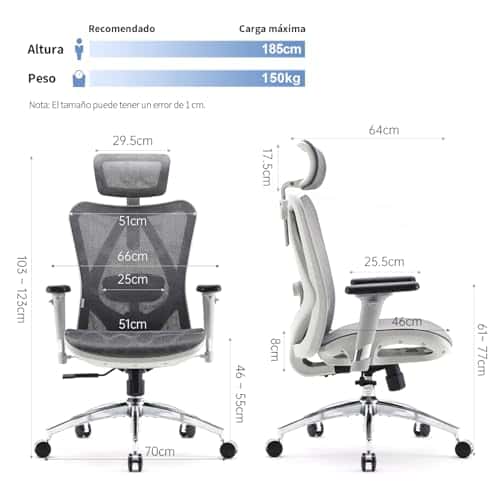 SIHOO M57 - Silla de Oficina ergonómica - Miniatura 3
