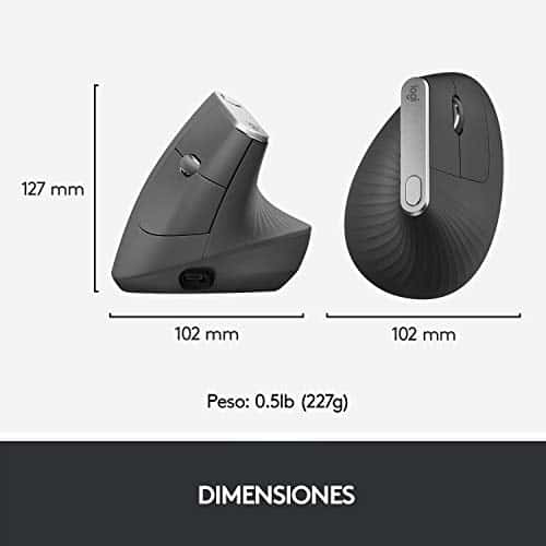 Logitech MX Ratón Vertical - Miniatura 8