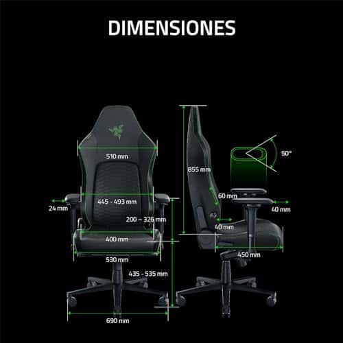 Razer Iskur V2 - Silla para Gamers - Miniatura 2