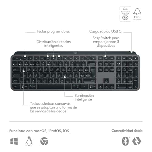 Logitech MX Keys S - Miniatura 7