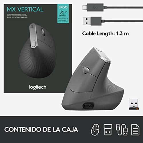 Logitech MX Ratón Vertical - Miniatura 10