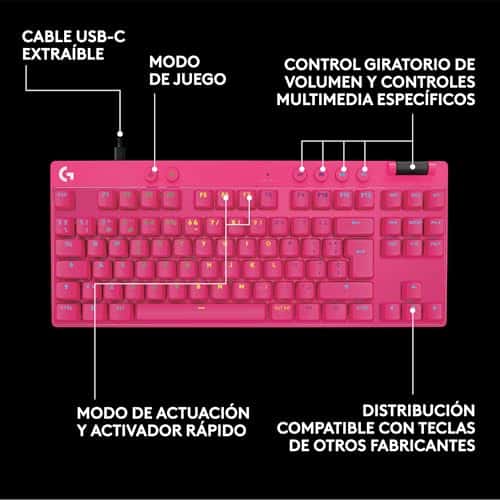 Logitech G PRO X TKL RAPID - Miniatura 3