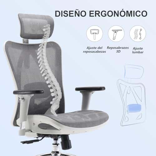 SIHOO M57 - Silla de Oficina ergonómica - Miniatura 7