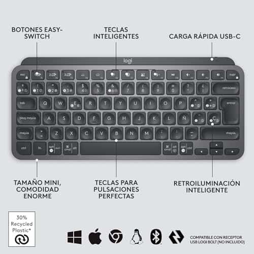 Logitech MX Keys Mini - Miniatura 4